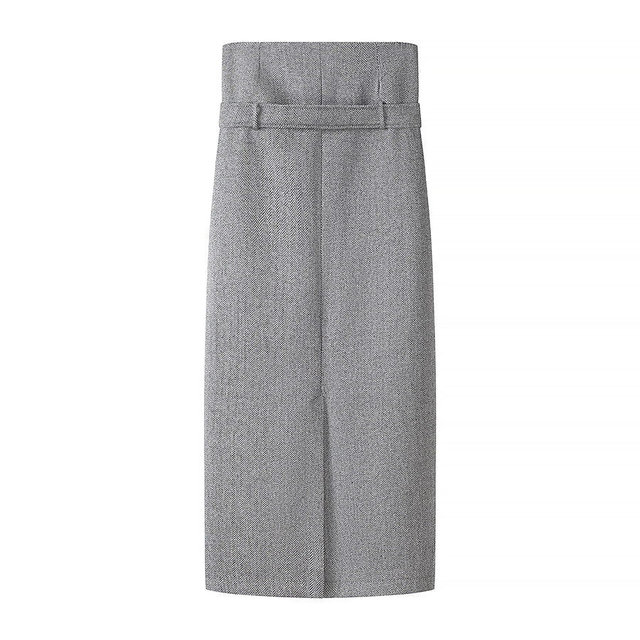 Women Clothing Summer Office Graceful Gray Sequin Sling Suit