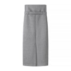Women Clothing Summer Office Graceful Gray Sequin Sling Suit