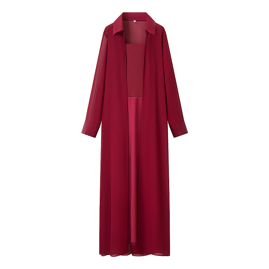 Women's Long Sleeve Summer Dress