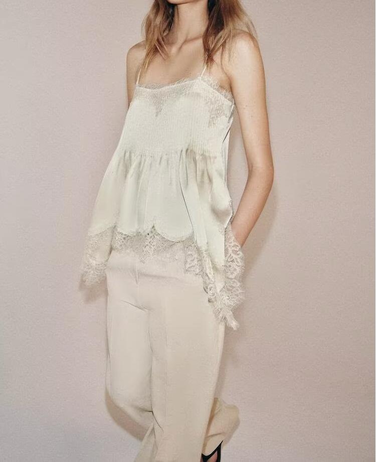 Lace Underwear Strap Top Lingerie