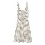 Women's Lace Polka Dot Dress