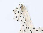 Women's Lace Polka Dot Dress