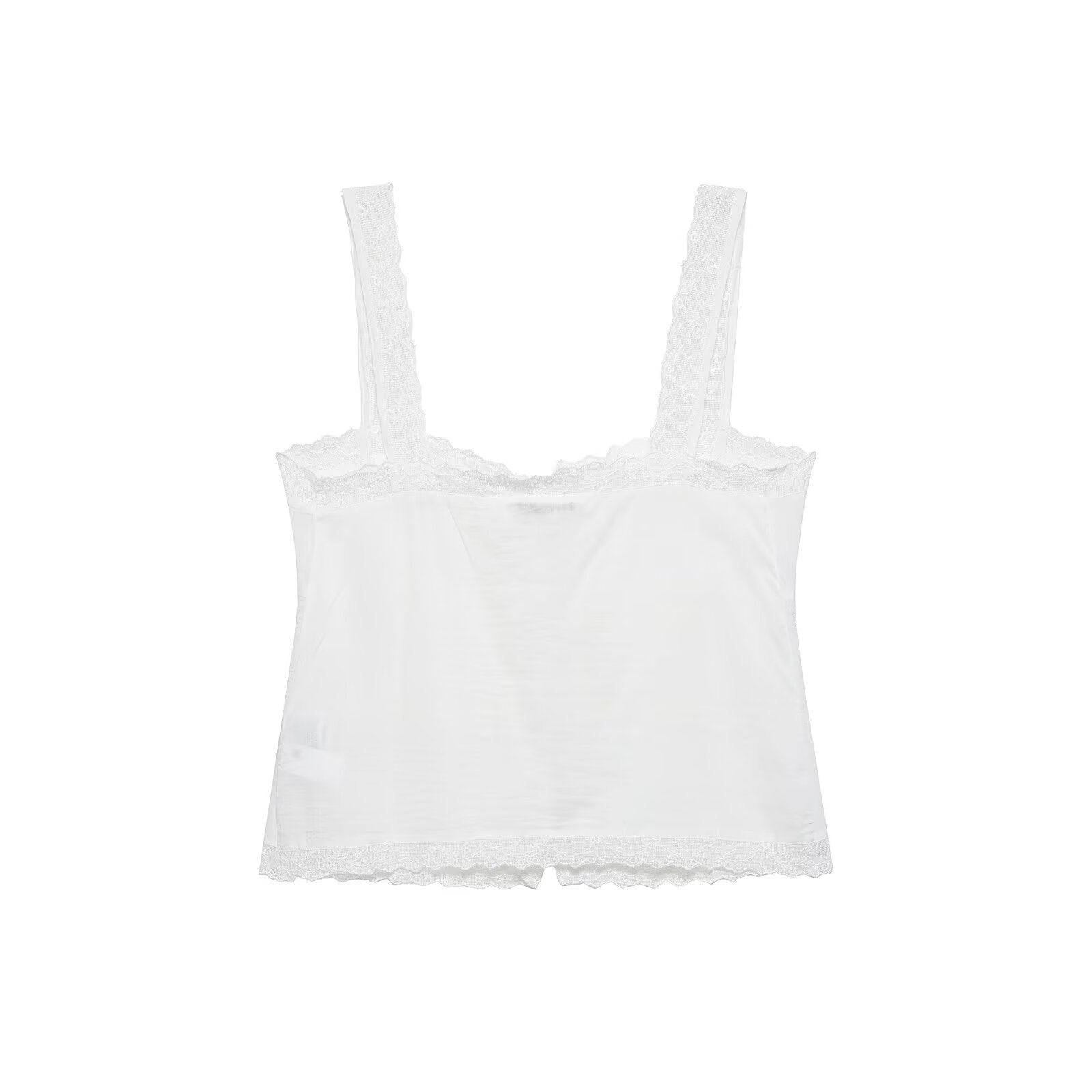 Women's Women Clothing Summer Sexy Embroidered Strap Sleeveless Top