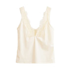 Lace Stitching Underwear Top Lingerie