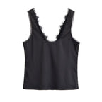 Lace Stitching Underwear Top Lingerie