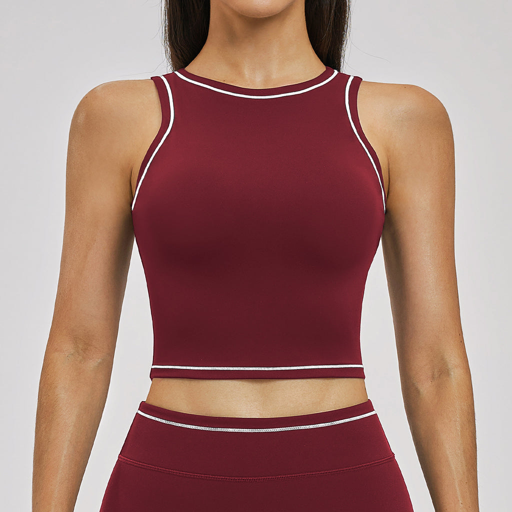 Contrast Yoga Bra