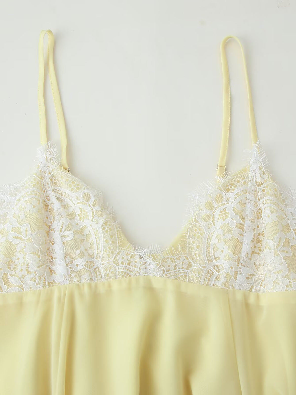 V-Neck Lace Sleeveless A-Line Mini Dress