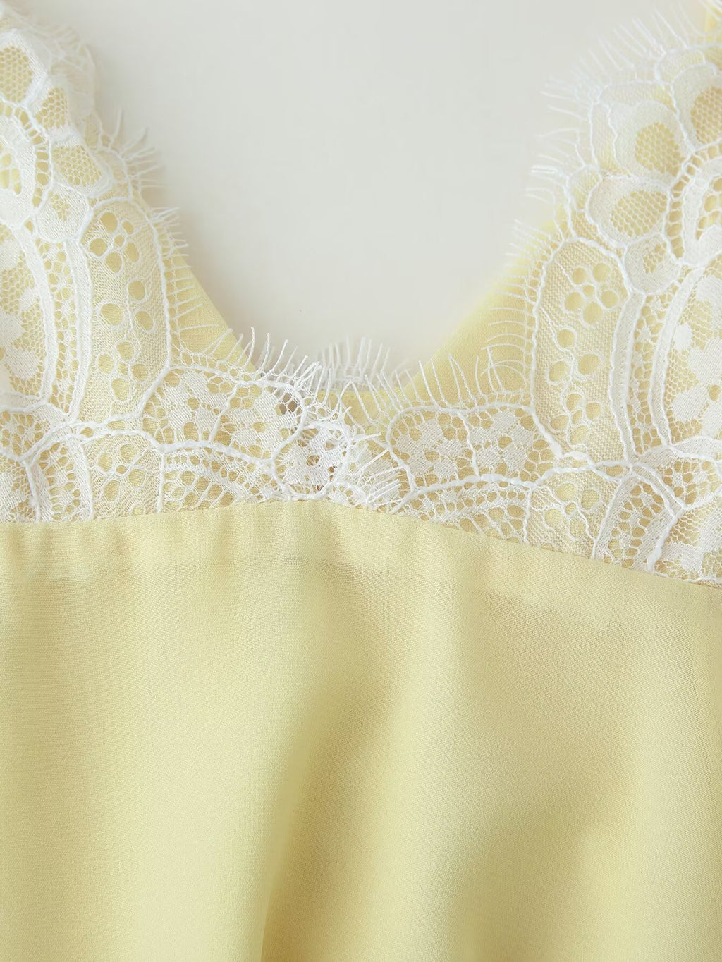 V-Neck Lace Sleeveless A-Line Mini Dress