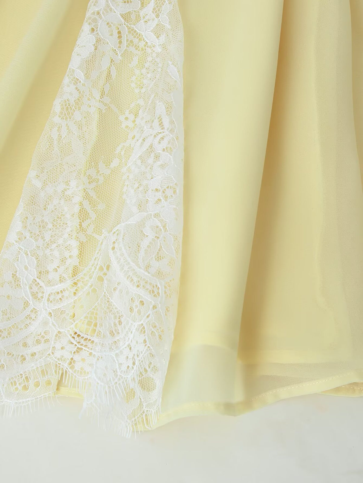 V-Neck Lace Sleeveless A-Line Mini Dress