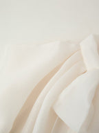 Women's Super Fairy Bow Elegant Chiffon Transparent Cape Shirt