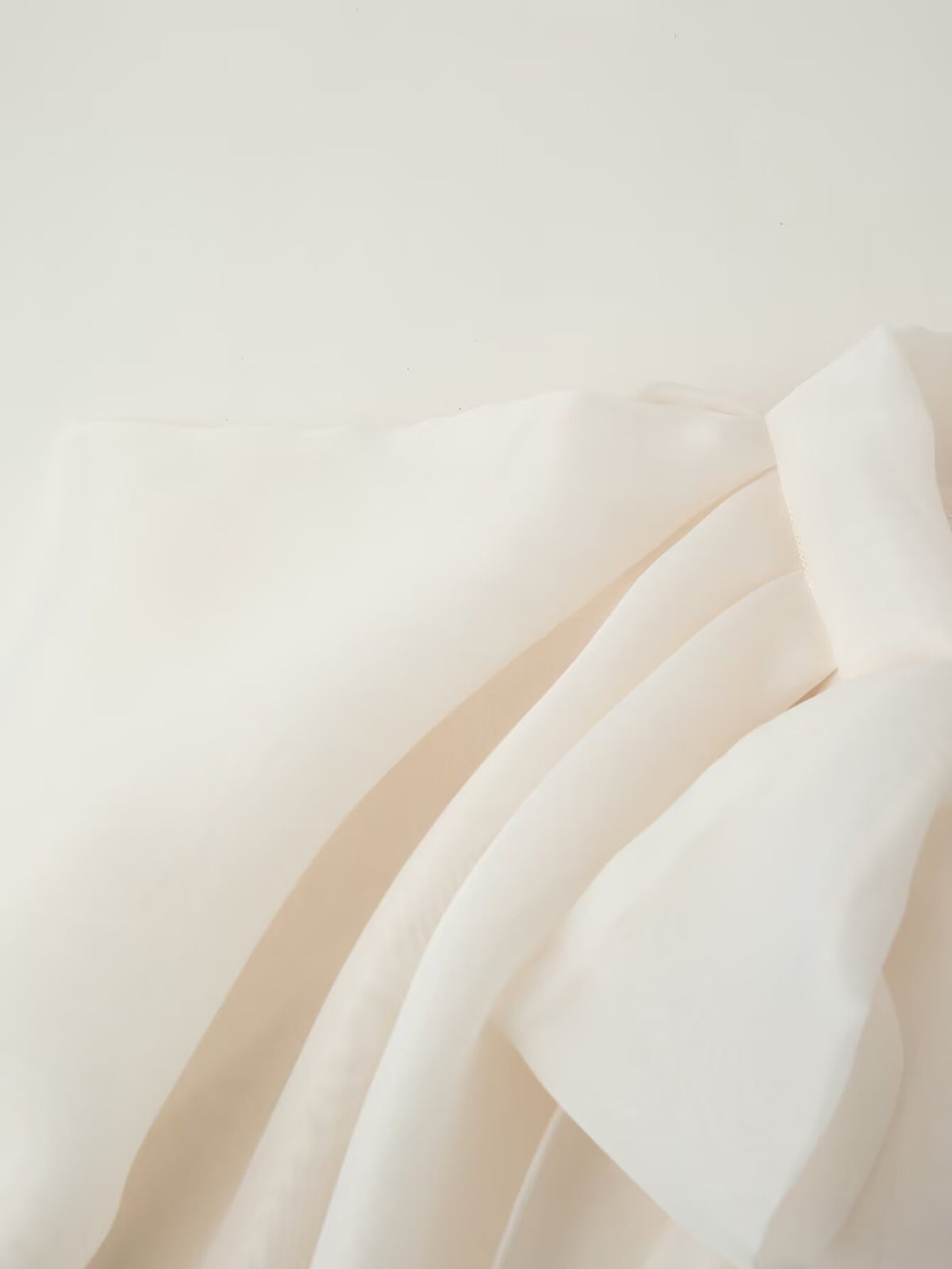 Women's Super Fairy Bow Elegant Chiffon Transparent Cape Shirt