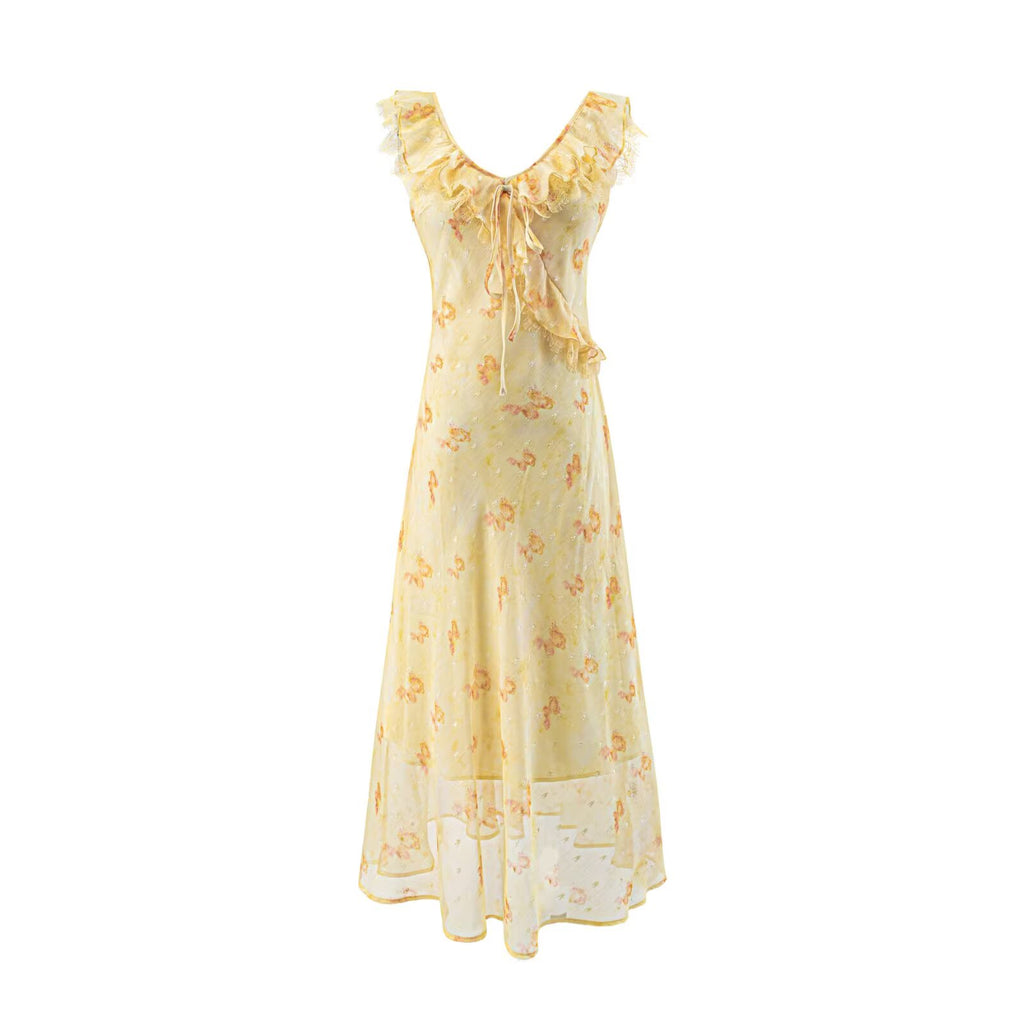Women's Lace Maxi Dress