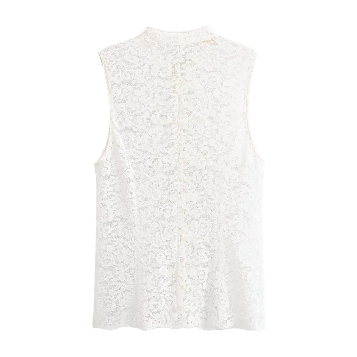 's Popular Bends Hitches Ornament Convex Lace Top
