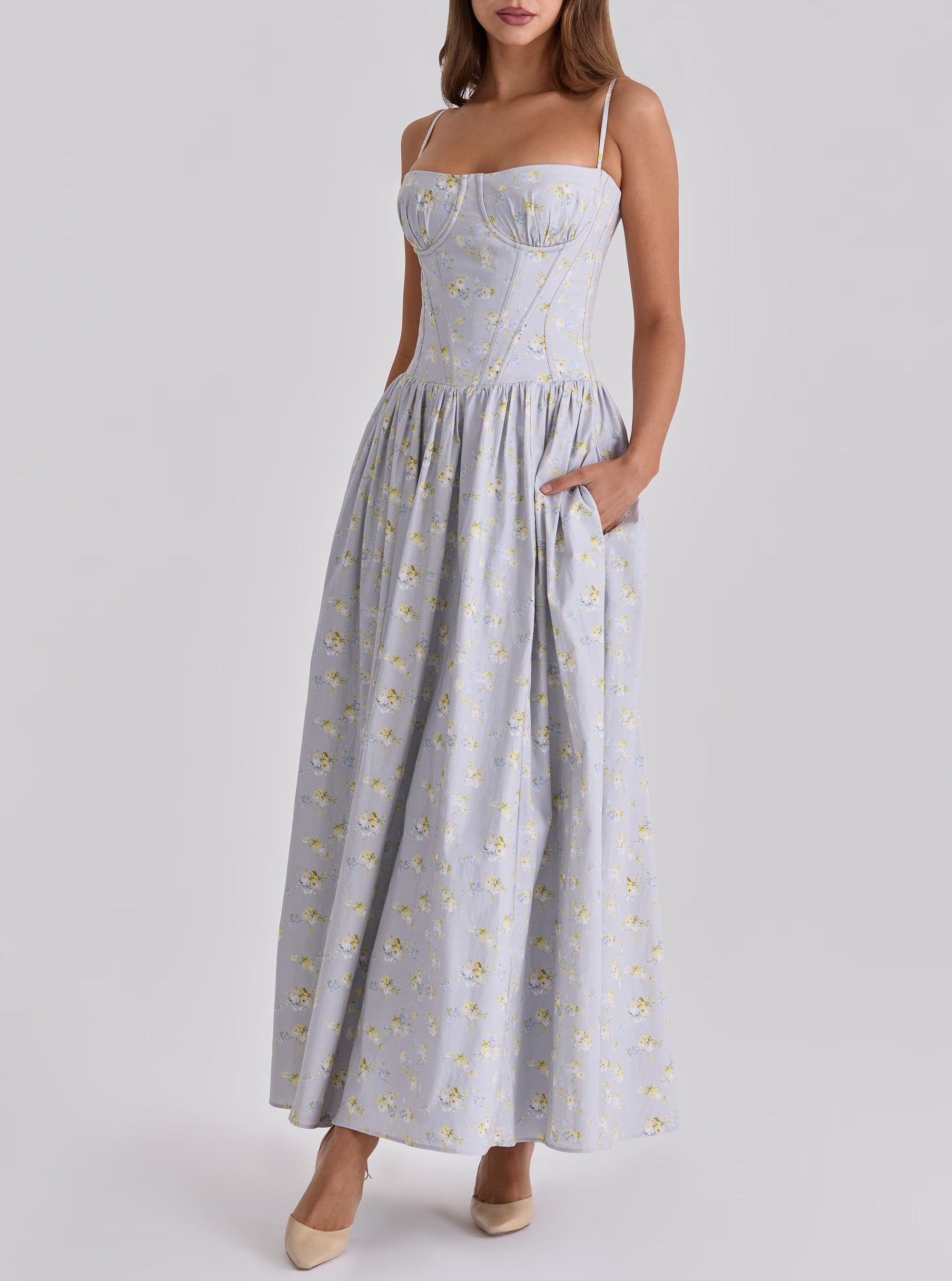 Women's Lace Floral Dress