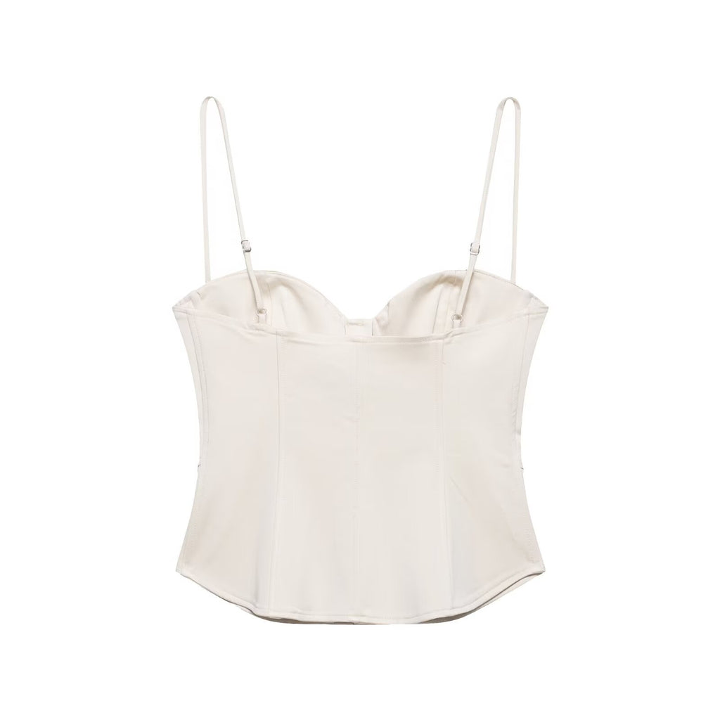 Slim Sweetheart Neck Camisole Top for Women