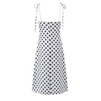 Women's Lace Polka Dot Dress