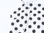 Women's Lace Polka Dot Dress