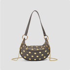 Retro Rivet Shoulder Bag