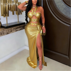 Women's Backless Sheath Dress