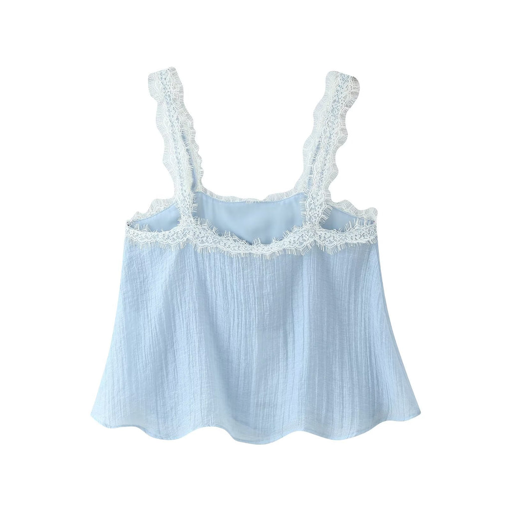 Women's Lace Camisole & Skirt Set
