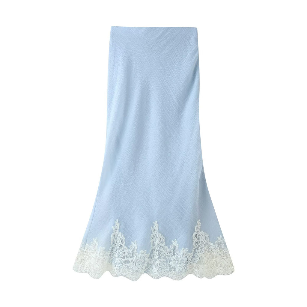 Women's Lace Camisole & Skirt Set