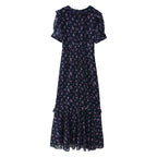 Women's Chiffon Ruffled Dress