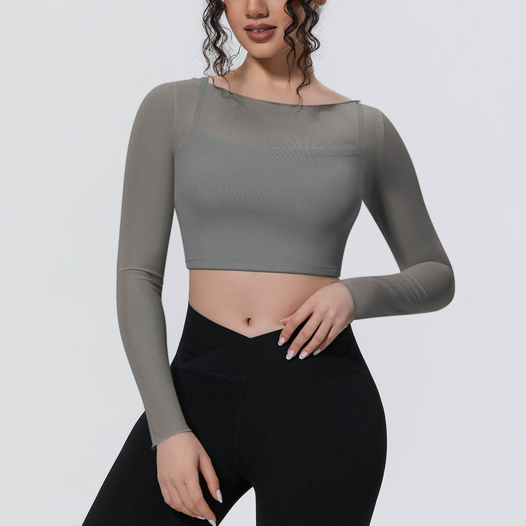 Mesh Yoga Bra Lingerie