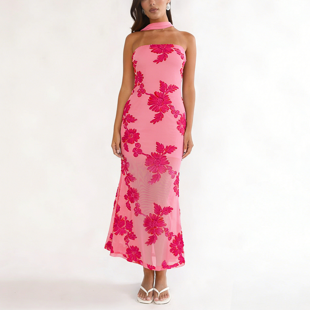 Women's Backless Summer Dress