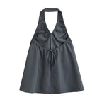 Women's Halter Mini Dress