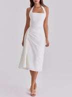 Women's Lace Backless Dress