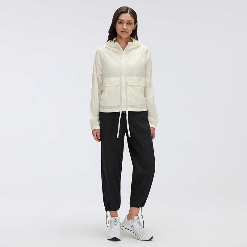 Summer Quick Drying Loose Track Pants Women Ankle Tied Straight Two Way Casual Pants Outdoor Running Fitness Pants