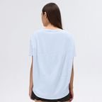 Women Yoga Blouse Summer Thin Loose Short Sleeved T shirt Outdoor Sports Casual Top