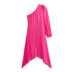 Women's Pleated Spring Dress