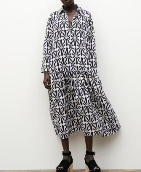 Women's Long Sleeve Summer Dress