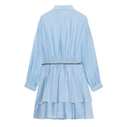 Women's Clothing Belt Dress
