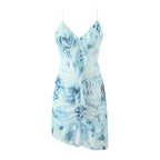 Women's Floral Ruffled Dress