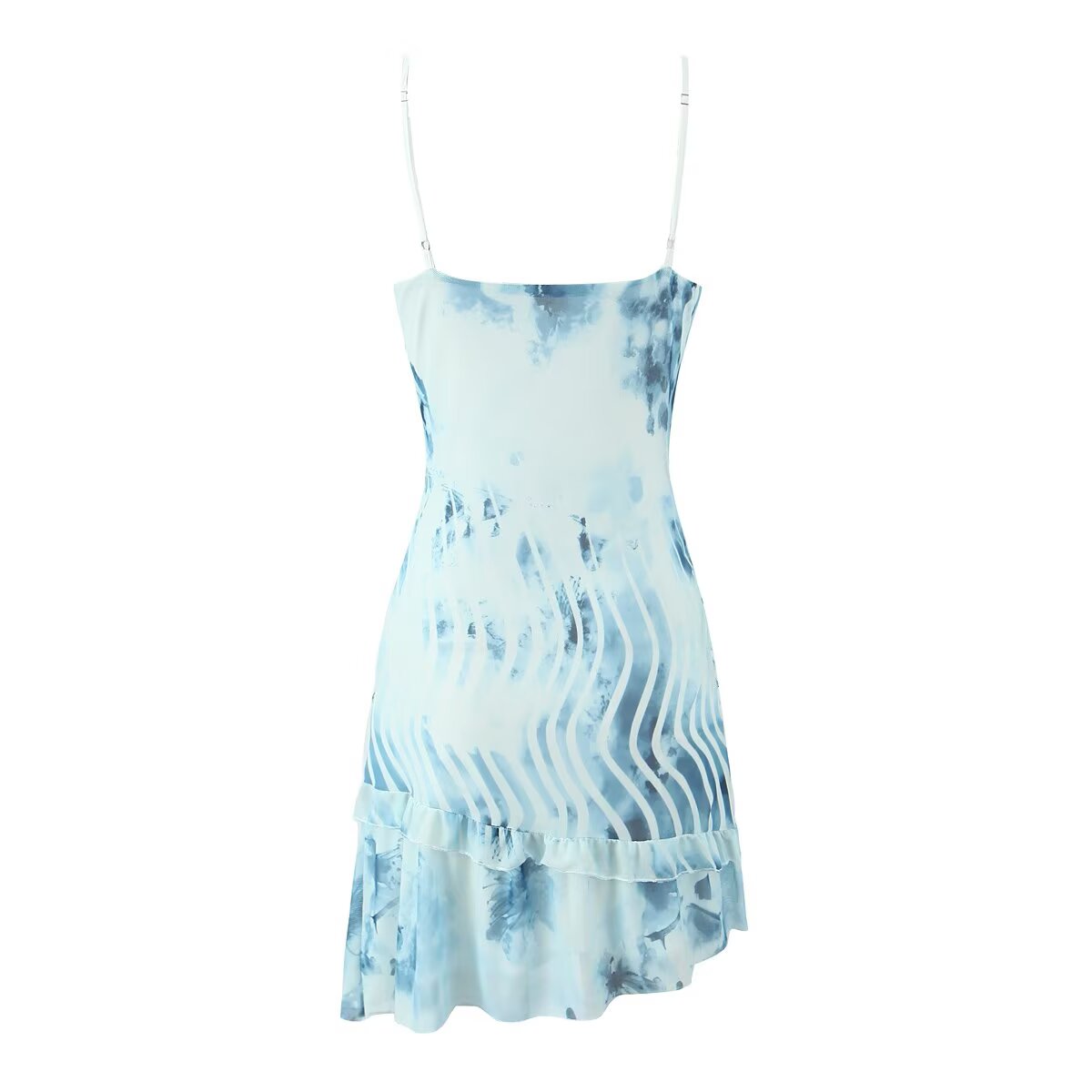 Women's Floral Ruffled Dress