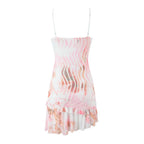 Women's Floral Ruffled Dress