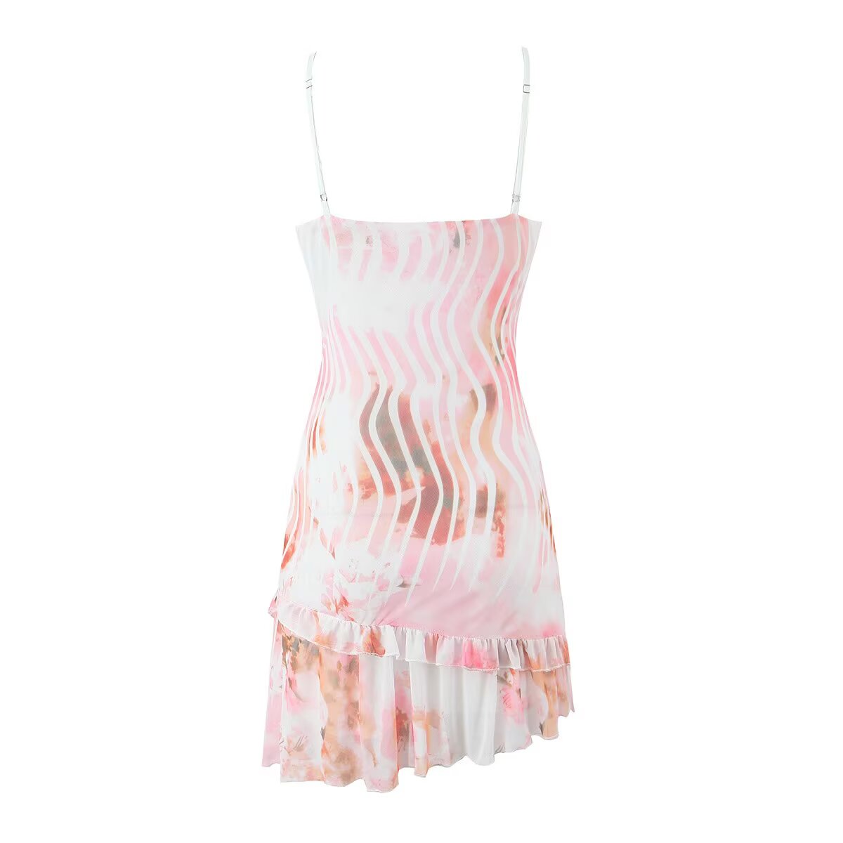 Women's Floral Ruffled Dress