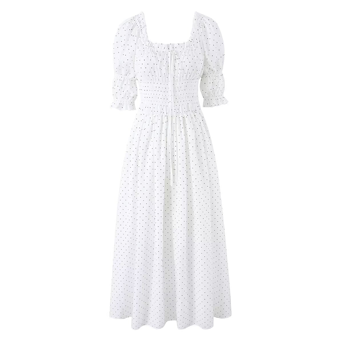 Women's Maxi Polka Dot Dress