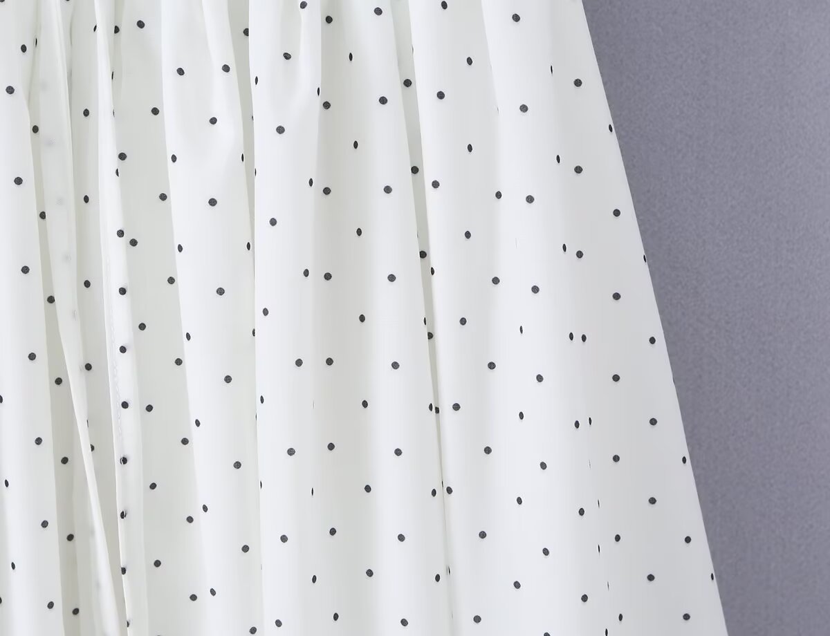 Women's Maxi Polka Dot Dress