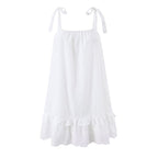 Women's Sling Ruffled Dress