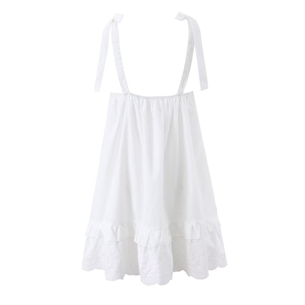 Women's Sling Ruffled Dress