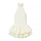 Women's Backless Halter Dress