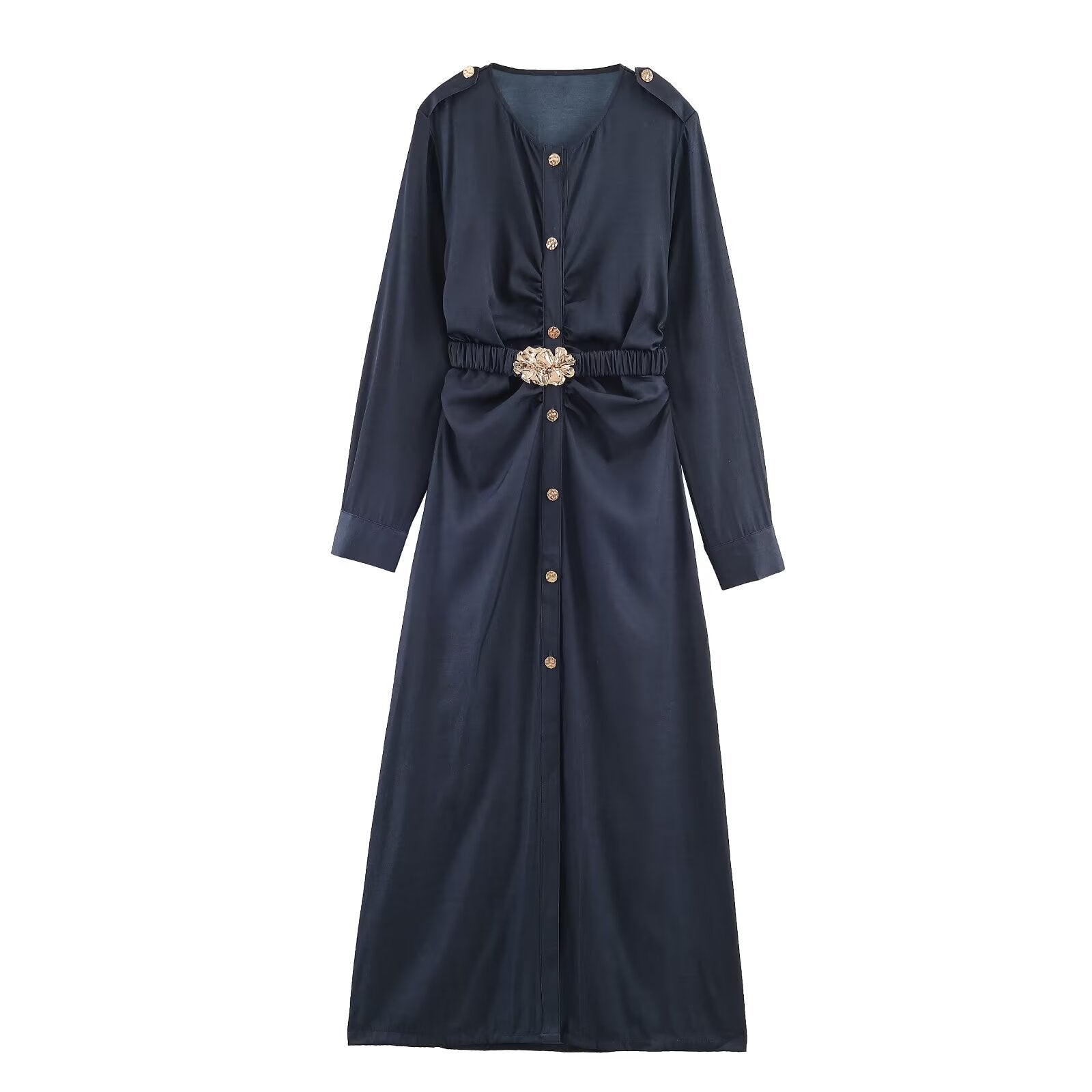 Women's Denim Winter Dress