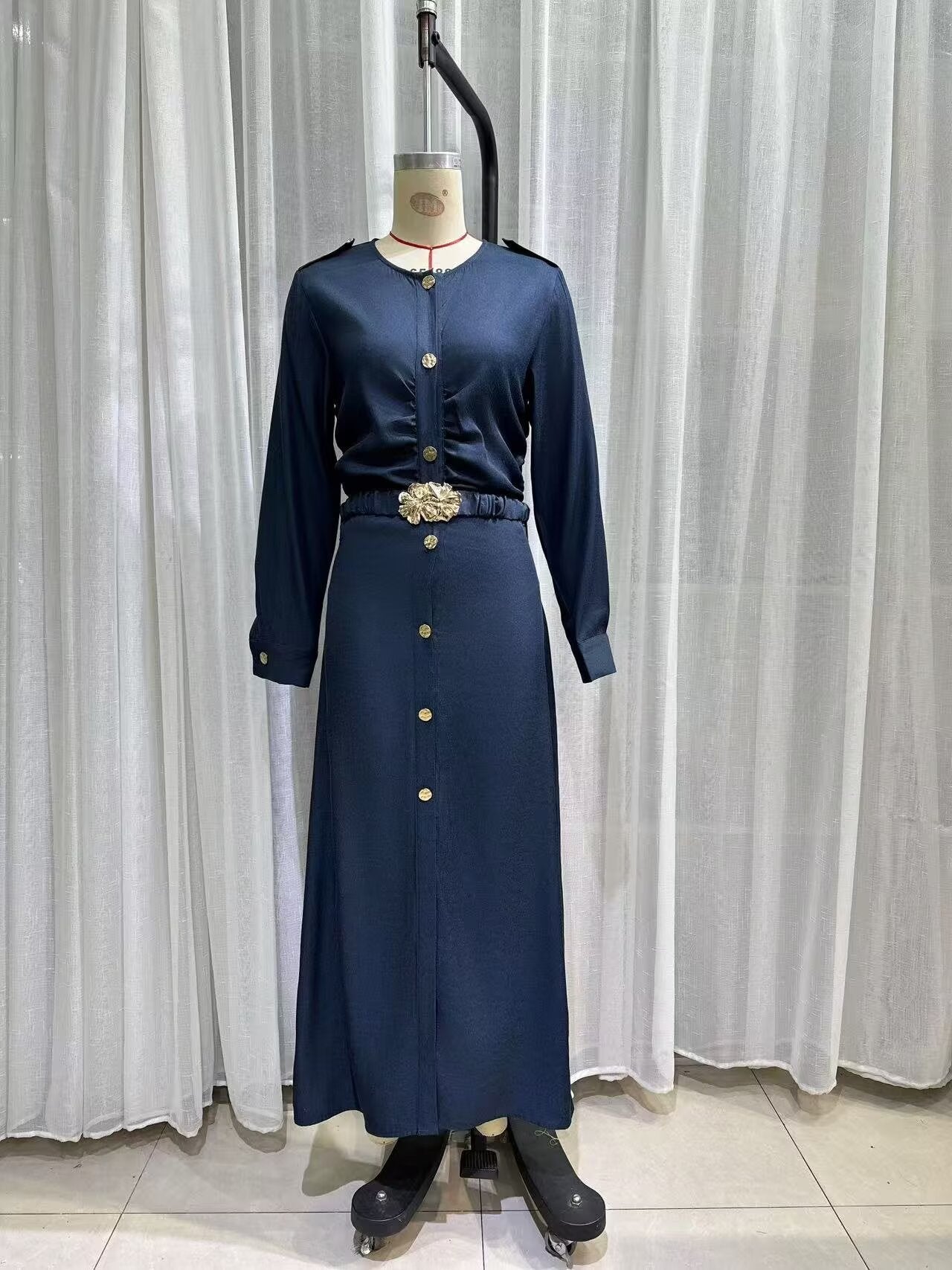Women's Denim Winter Dress
