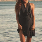 Women's Satin Silk Dress