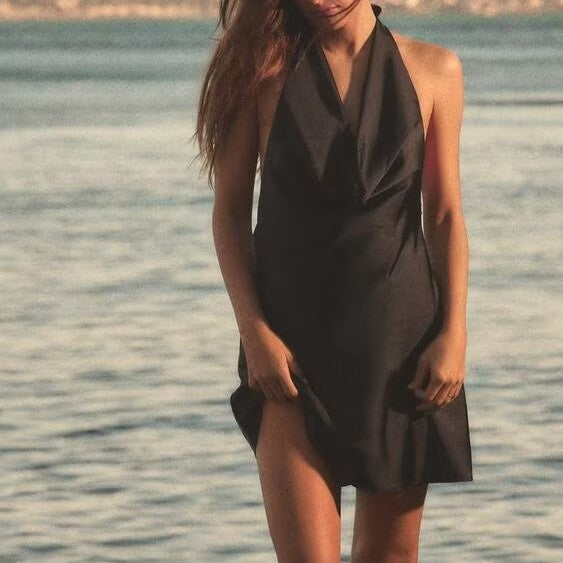 Women's Satin Silk Dress
