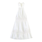 Women's Lace Backless Dress