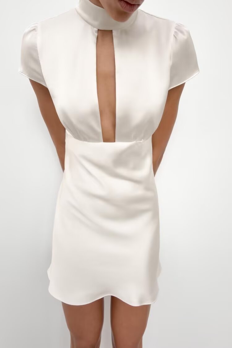 Women's Satin Silk Dress